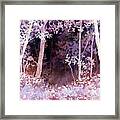 Purple Forest Framed Print
