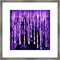 Purple Rain Framed Print
