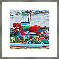 Pushing The Boat Out Framed Print