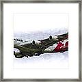 Qantas Airbus A380 Art Framed Print