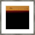 Quiet Fen Dawn Framed Print