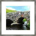 Quiet Man Bridge Art Connemara County Galway Ireland Framed Print