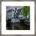 Quiet Morning In Amsterdam Framed Print