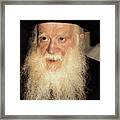 Rabbi Yehudah Zev Segal-manchester's Greatest Rabbi Framed Print