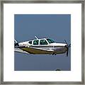 Race 35 Fly By Framed Print