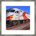 Rail Runner Framed Print