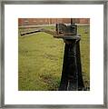 Switch Stand And Throw Rod Framed Print