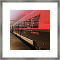 Railjet High Speed Train Framed Print