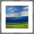Rain Over The Uncompaghre Framed Print