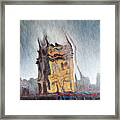 Rain Washed Mumbai Framed Print