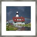 Rainbow After The Storm Framed Print