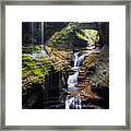 Rainbow Falls Framed Print