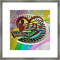 Rainbow Love Of Music Framed Print