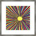 Rainbow Sunshine Framed Print