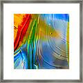 Rainbow Waterfalls Framed Print