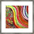 Rainbows And Puzzels Framed Print