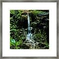 Rainy Day Runoff Nuuanu Framed Print