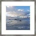 Ramberg Beach, Lofoten Nordland Framed Print