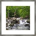 Ramsey Cascade Trailhead Framed Print