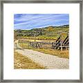 Ranch Road Framed Print