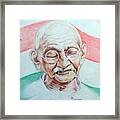 Rashtrapita Gandhiji Framed Print