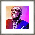 Ray Charles Framed Print