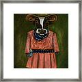 Real Cowgirl Framed Print