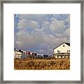 Really Long Clothesline Framed Print