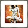 Rebel Amazon Framed Print