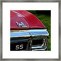 Red Chevelle Ss Framed Print