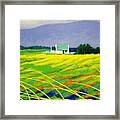 Red Door County Wicklow Framed Print