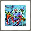 Red-eyed Tree Frog Lll Framed Print