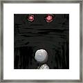 Red Eyes Framed Print