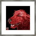Red Golden Retriever Dog Art- 5421 - Bb Framed Print
