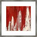 Red Holiday Framed Print