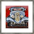 Red Hot Rod Framed Print