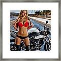 Red Is Not Always For Ducati Framed Print