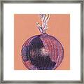 Red Onion Framed Print