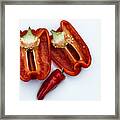 Red Peppers Framed Print