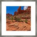 Red Rock Park Avenue Framed Print