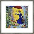 Red Shoes Mary Poppins Framed Print