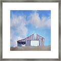 Red Tobacco Barn Framed Print