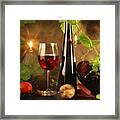 Red Wine Framed Print