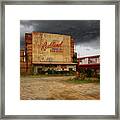 Redland Drive In Theatre Framed Print