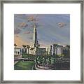 Redlands Temple Framed Print