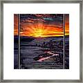 Redwater River Sunrise Framed Print