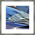 Reflection In Traffic 4 Framed Print