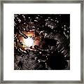 Reflection Of The Sun Framed Print