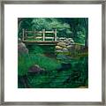 Reflections At Chatfield Hollow Framed Print