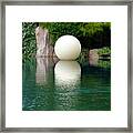 Reflections Of An Orb Framed Print
